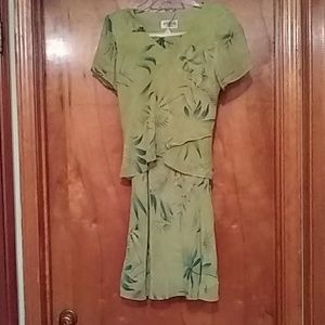 Never worn skirt and top